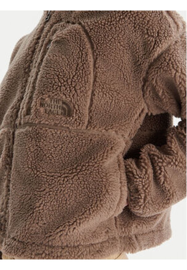 The North Face Polar Extreme Pile NF0A88ZB Brązowy Regular Fit. Kolor: brązowy. Materiał: syntetyk