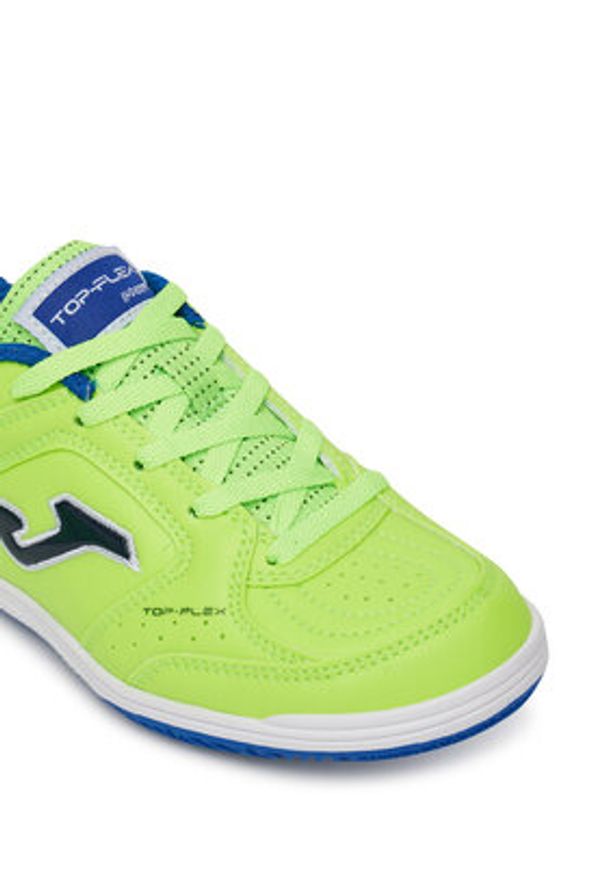 Joma Buty do piłki nożnej Top Flex Jr 2511 TPJS2511IN Zielony. Kolor: zielony. Materiał: skóra