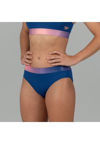 Dół stroju pływackiego damski Speedo Lilac. Kolor: wielokolorowy, pomarańczowy, niebieski. Materiał: poliamid, nylon, materiał