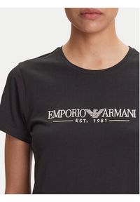 Emporio Armani Underwear T-Shirt EW000408 AF10881 UC001 Czarny Regular Fit. Kolor: czarny. Materiał: bawełna #3