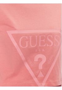 Guess T-Shirt Adele V2YI06 K8HM0 Różowy Regular Fit. Kolor: różowy. Materiał: bawełna #7