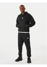 Adidas - adidas Bluza Essentials Feel Cozy JE3849 Czarny Regular Fit. Kolor: czarny. Materiał: bawełna #5
