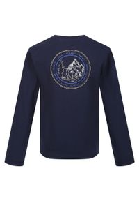 Regatta - T-shirt Dziecięca Z Górą Z Długim Rękawem Wenbie III. Kolor: niebieski. Długość rękawa: długi rękaw. Długość: długie