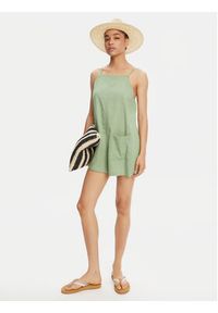 Roxy Kombinezon Lavender Haze ERJWO03014 Zielony. Kolor: zielony. Materiał: bawełna #5