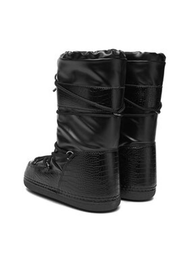 DeeZee Śniegowce NS9032-01 Czarny. Kolor: czarny. Materiał: materiał