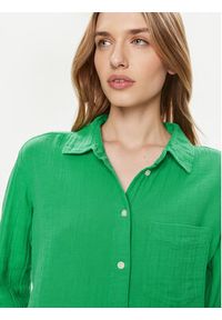 GAP - Gap Koszula 885282-02 Zielony Relaxed Fit. Kolor: zielony. Materiał: bawełna #5