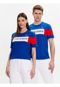 Le Coq Sportif T-Shirt Unisex 2310011 Niebieski Regular Fit. Kolor: niebieski. Materiał: bawełna #1