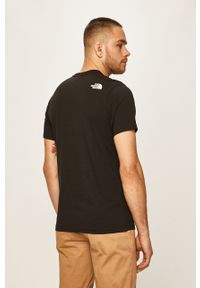The North Face - T-shirt NF00CEQ5JK31-JK31. Okazja: na co dzień. Kolor: czarny. Materiał: materiał. Wzór: nadruk. Styl: casual #2