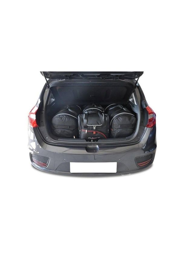 KJUST - Torby Do Bagażnika Kia Cee'D Hatchback 2012-2018 4Szt Kjust. Kolor: czarny. Styl: sportowy