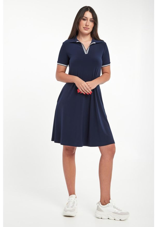 Joseph Ribkoff - Sukienka mini JOSEPH RIBKOFF SPORT. Typ sukienki: sportowe. Styl: sportowy. Długość: mini