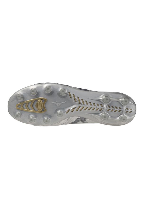 Buty piłkarskie Mizuno Morelia Neo Beta Elite MD. Kolor: szary. Sport: piłka nożna