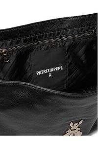 Patrizia Pepe Torebka 8B0280/L165-K103 Czarny. Kolor: czarny. Materiał: skórzane