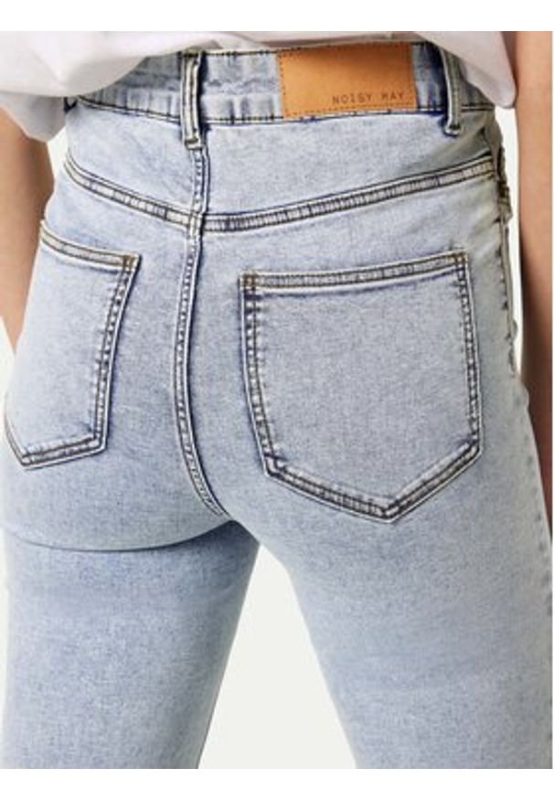 Noisy may - Noisy May Jeansy Callie 27030614 Błękitny Skinny Fit. Kolor: niebieski