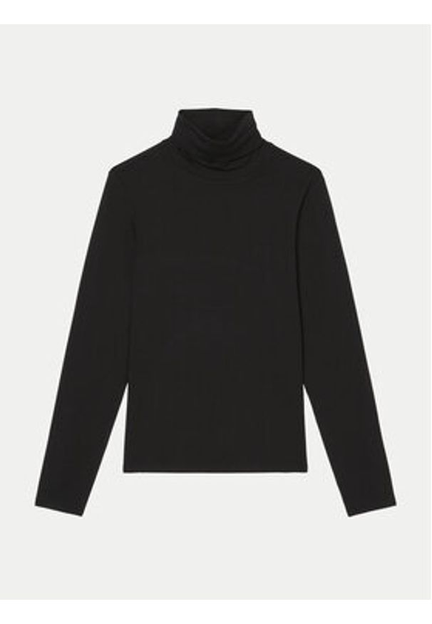 Marc O'Polo Golf 409 3087 52241 Czarny Regular Fit. Typ kołnierza: golf, polo. Kolor: czarny. Materiał: bawełna