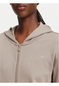EA7 Emporio Armani Dres 7W001369 AF12473 U6100 Beżowy Regular Fit. Kolor: beżowy. Materiał: bawełna #4