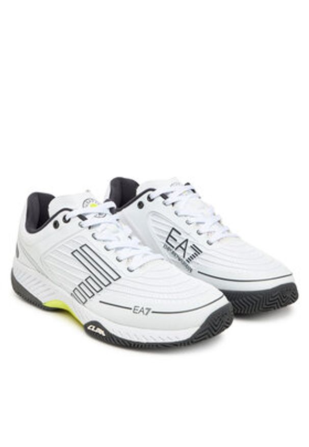 EA7 Emporio Armani Sneakersy X8X242 XK438 MZ159 Biały. Kolor: biały. Materiał: materiał