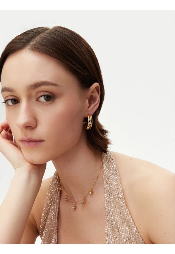 Guess Kolczyki JUBE0 5236JW Złoty. Materiał: metalowe. Kolor: złoty