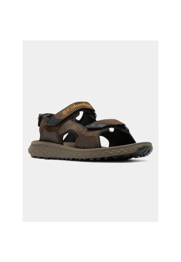 columbia - Sandały męskie Columbia KONOS HIKER 3-STRAP. Kolor: brązowy. Sezon: lato