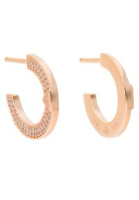 Emporio Armani Kolczyki EG3590221 Różowe złocenie. Materiał: srebrne. Kolor: różowy #1