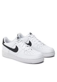 Nike Sneakersy Air Force 1 (GS) FV5948 101 Biały. Kolor: biały. Materiał: skóra. Model: Nike Air Force #7