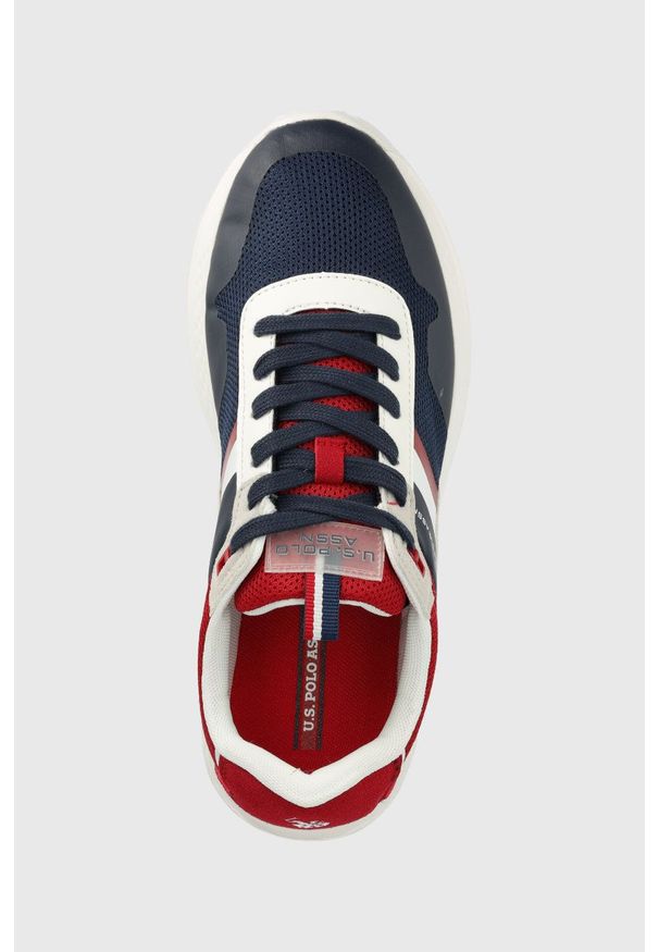 U.S. Polo Assn. sneakersy kolor granatowy. Nosek buta: okrągły. Zapięcie: sznurówki. Kolor: niebieski
