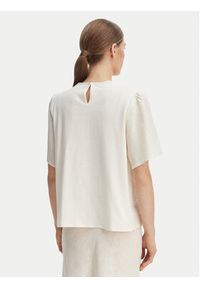 Weekend Max Mara Bluzka Bacino 2615941082 Écru Relaxed Fit. Kolor: kremowy. Materiał: len #2