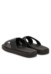 Calvin Klein Klapki Sq Molded Sandal Xcross Lth HM0HM02235 Czarny. Kolor: czarny. Materiał: skóra #2