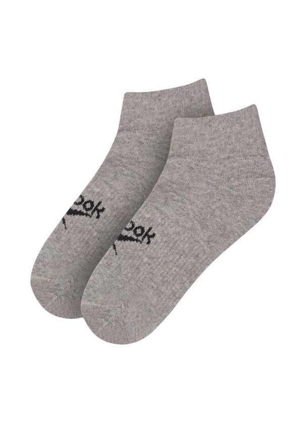 Skarpety krótkie Reebok. Kolor: szary