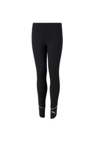 Legginsy dla dzieci Puma Alpha Leggings G czarne. Kolor: czarny #1