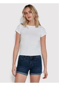 Noisy may - Noisy May Szorty jeansowe Be Lucy 27019454 Granatowy Slim Fit. Kolor: niebieski. Materiał: bawełna