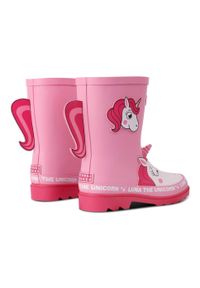 Regatta - Kalosze dziecięce z nadrukiem Mudplay II. Kolor: różowy. Wzór: nadruk #2