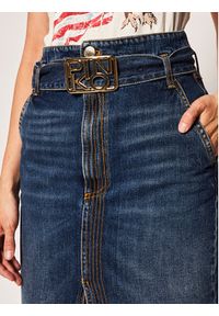 Pinko Spódnica jeansowa Lizzy PE 20 PRR 1N12TA Y649 Granatowy Regular Fit. Kolor: niebieski. Materiał: jeans