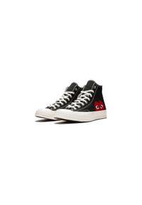 Buty damskie Converse Comme des Garçons Noir Haute. Kolor: czerwony