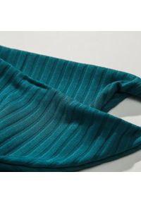 Intica - Bikini trójkątne prążkowane na plażę i basen Tovah. Kolor: żółty. Materiał: prążkowany #5