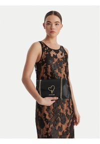 Love Moschino - LOVE MOSCHINO Torebka JC4138PP1OLQ0000 Czarny. Kolor: czarny. Materiał: skórzane #1