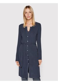 Szlafrok Triumph. Kolor: niebieski. Materiał: wiskoza #1