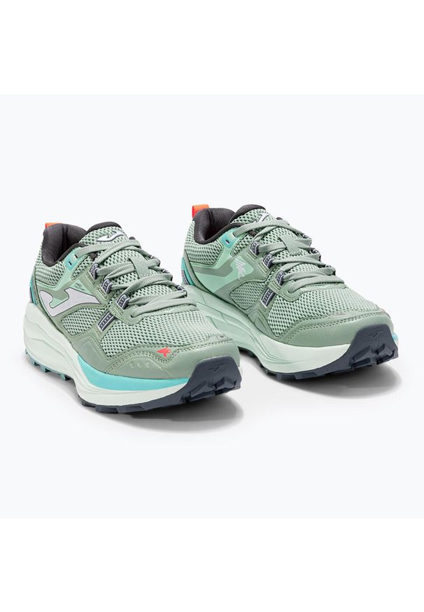 Buty do biegania damskie Joma Shock. Zapięcie: sznurówki. Kolor: zielony. Materiał: tkanina, materiał. Szerokość cholewki: normalna