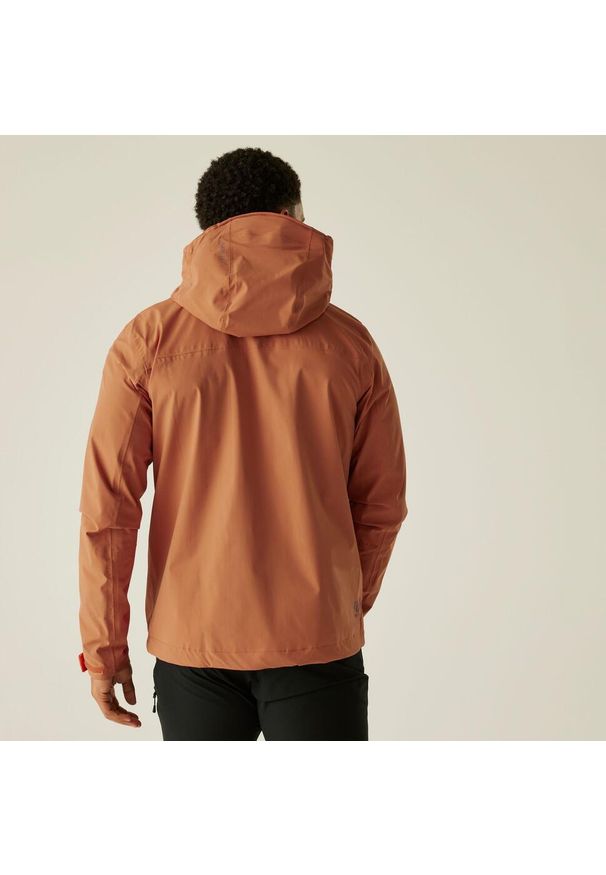 DARE 2B - Switch Out II męska kurtka przeciwdeszczowa. Kolor: brązowy. Materiał: materiał. Sport: turystyka piesza, wspinaczka