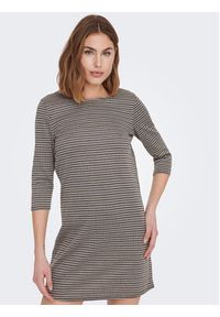 only - ONLY Sukienka codzienna 15186283 Beżowy Regular Fit. Okazja: na co dzień. Kolor: beżowy. Materiał: syntetyk. Typ sukienki: proste. Styl: casual #5