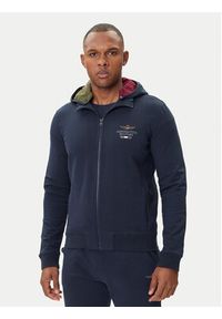 Aeronautica Militare Dres 252TF0102UF00662 Granatowy Regular Fit. Kolor: niebieski. Materiał: bawełna #2