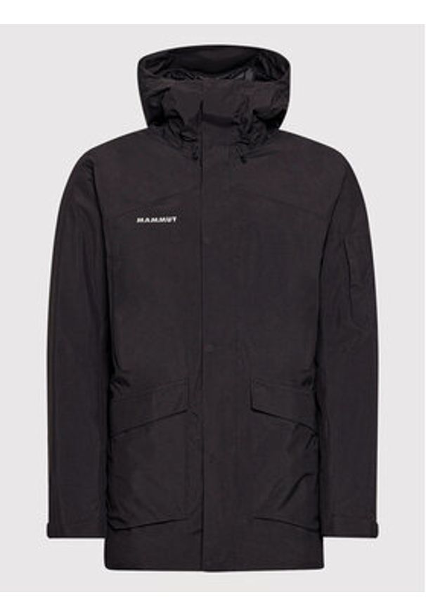 Mammut Kurtka przejściowa Chamuera 1010-29030-0001-115 Czarny Regular Fit. Kolor: czarny. Materiał: syntetyk