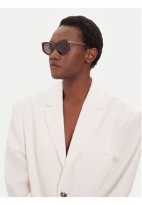 Max Mara Okulary przeciwsłoneczne MM0100 50E Brązowy. Kolor: brązowy #3