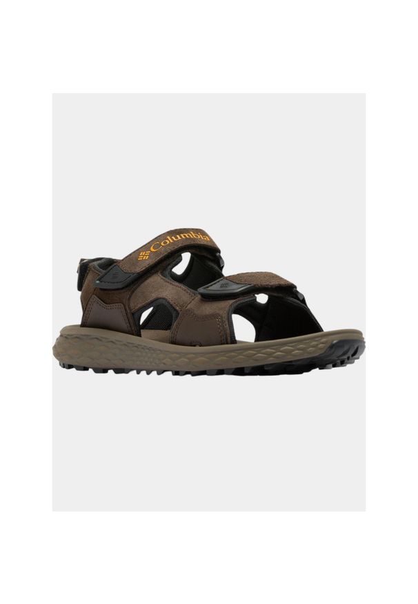 columbia - Sandały męskie Columbia KONOS HIKER 3-STRAP. Kolor: brązowy. Sezon: lato