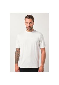 JAY-PI - Męska Koszulka FLEXNAMIC® outdoor rękaw 1/2 do roz. 7XL. Kolekcja: plus size. Kolor: biały. Materiał: bawełna, materiał, elastan. Sport: outdoor #1