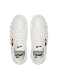 Love Moschino - LOVE MOSCHINO Sneakersy JA15485G0OIA0100 Biały. Kolor: biały. Materiał: skóra #2