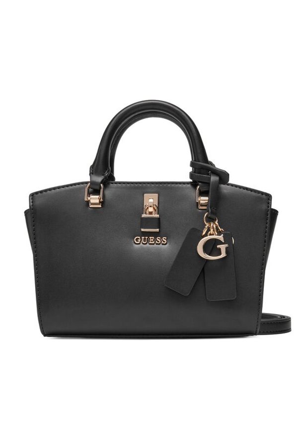 Guess Torebka HWVG96 55760 Czarny. Kolor: czarny. Materiał: skórzane