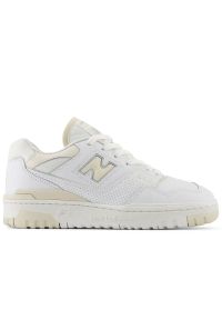 Buty New Balance BBW550BK - białe. Okazja: na co dzień. Kolor: biały. Materiał: materiał, skóra, syntetyk, guma. Szerokość cholewki: normalna. Sport: koszykówka