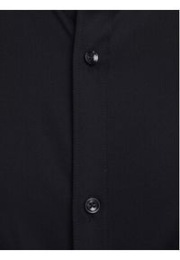 Jack & Jones - Jack&Jones Koszula Parma 12097662 Czarny Super Slim Fit. Kolor: czarny. Materiał: bawełna #6