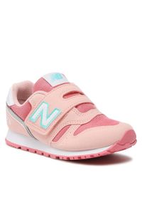 Sneakersy New Balance YZ373JD2 Różowy. Kolor: różowy. Materiał: materiał. Model: New Balance 373
