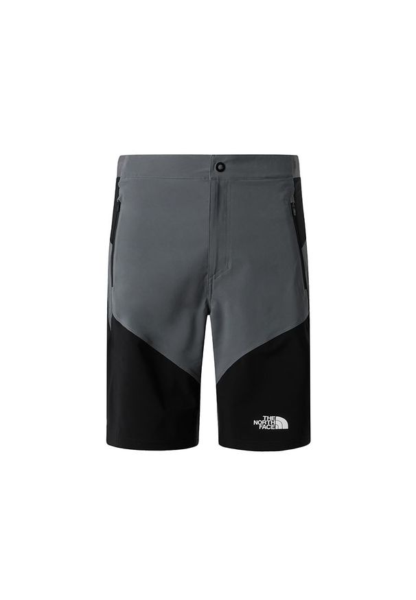 Spodenki męskie The North Face Felik 0A825XRPI1 - szare. Kolor: szary. Materiał: poliester, elastan, materiał. Sport: turystyka piesza